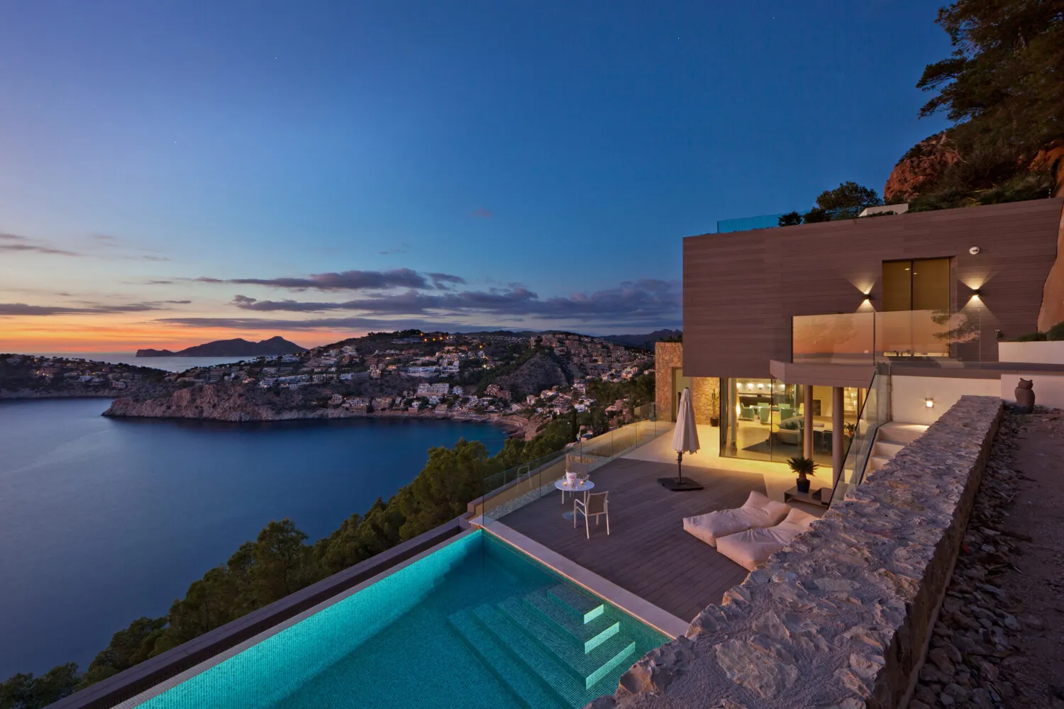 Luxury villa sunset views in Cala Llamp - Port d’Andratx, Port d'Andratx