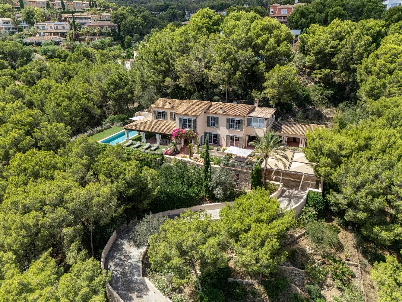 Classic finca with sea views in Camp de Mar, Camp de Mar