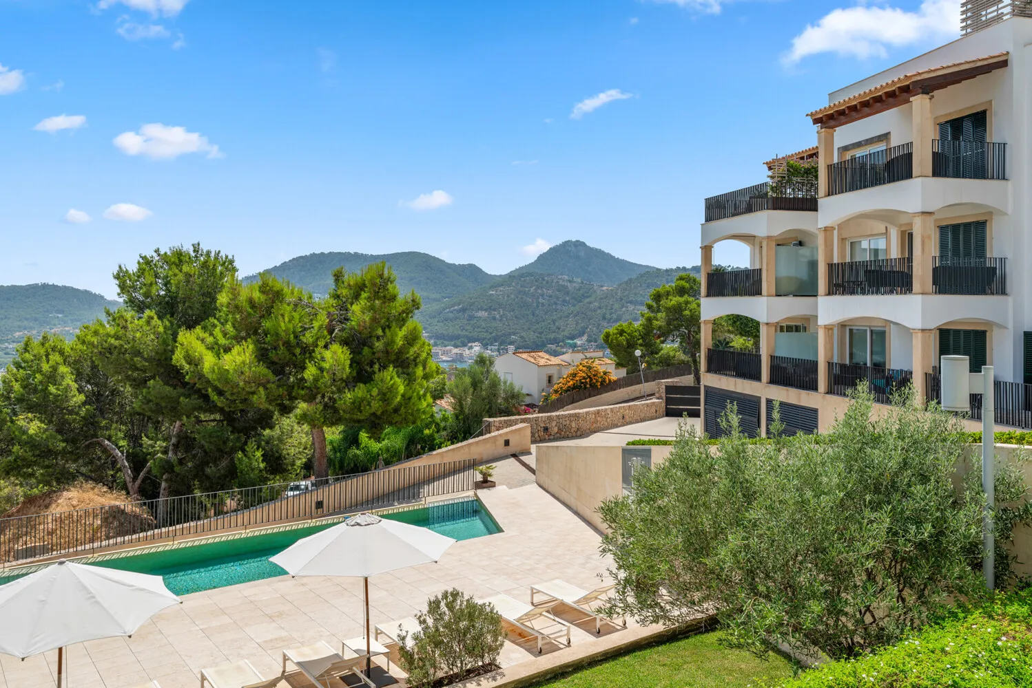 Exclusive apartment with magnificent Port d'Andratx view, Port d'Andratx