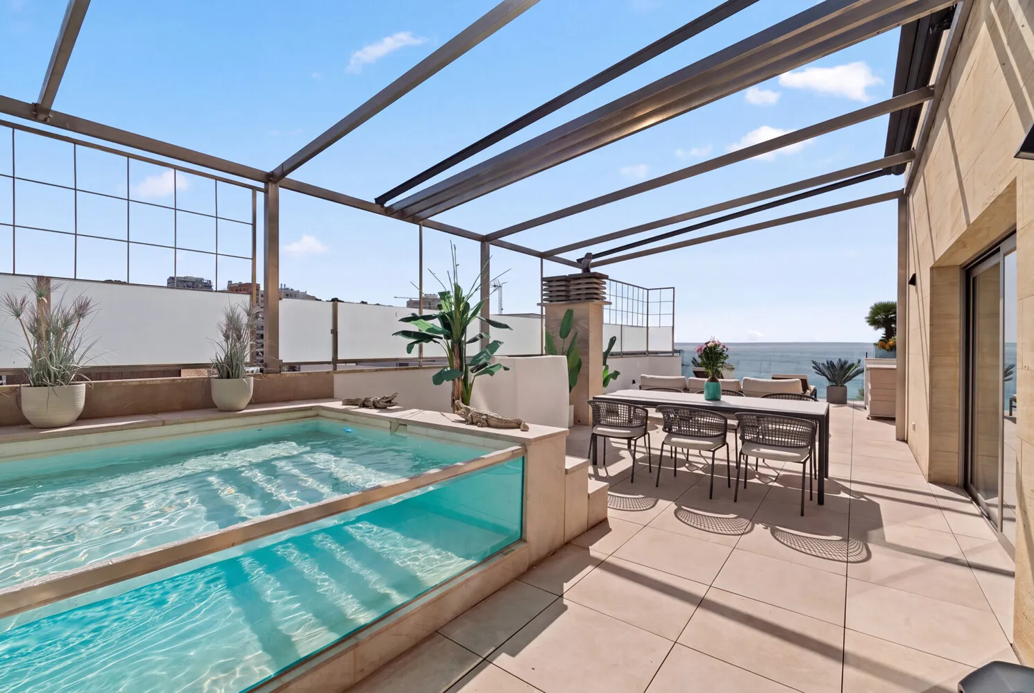 Unique luxury Penthouse on Cala Major Beach, Palma