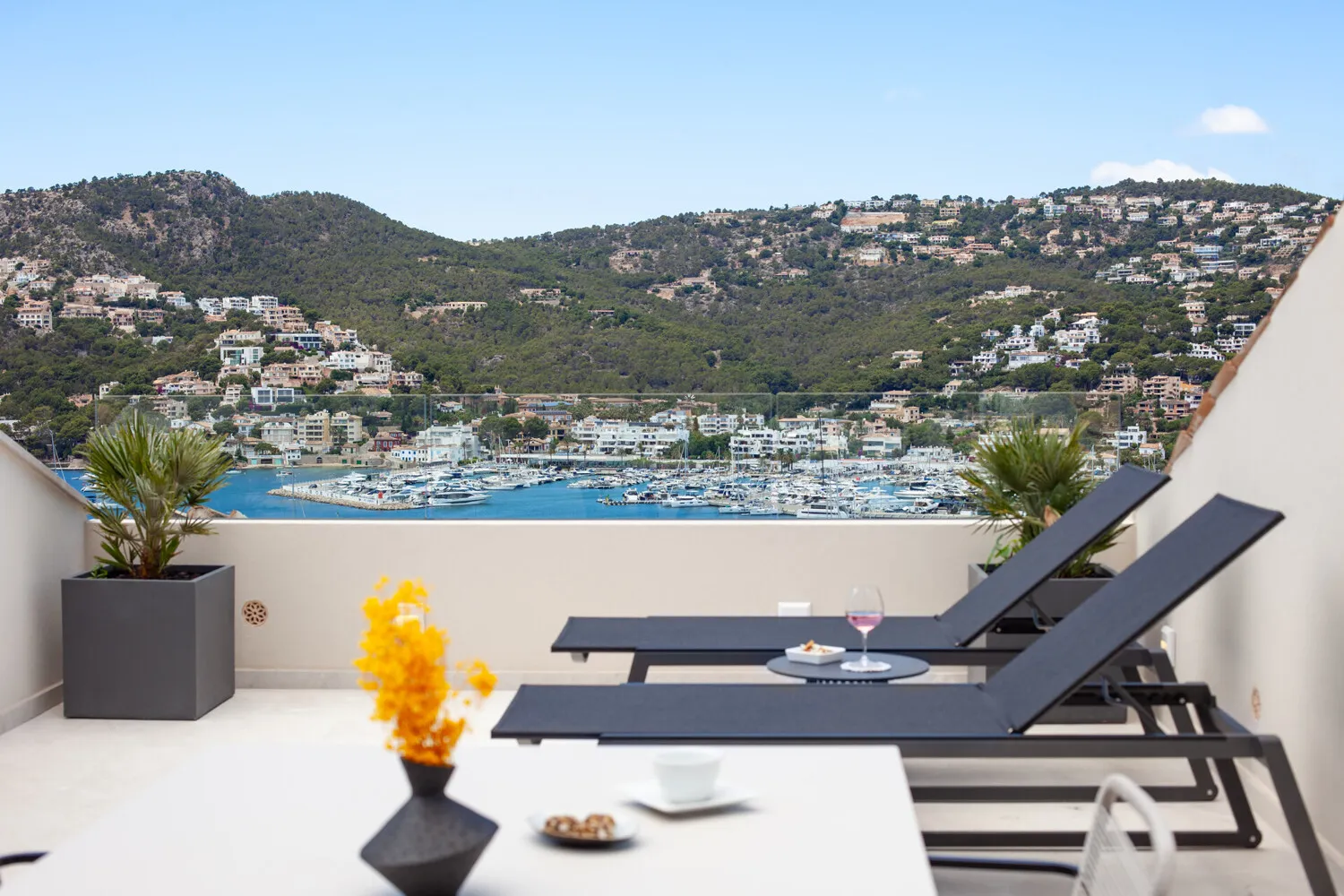 Exclusive townhouse with panoramic views of Port d'Andratx, Port d'Andratx